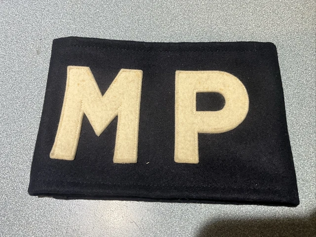 Vintage US MILITARY POLICE (MP) Uniform Armband ~ Vintage US MILITARY POLICE (MP) Uniform Armband ~
