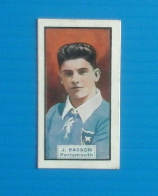 Thomson (D.C.) - 'Footballers & Motor Cars' - Card # J EASSON PORTSMOUTH