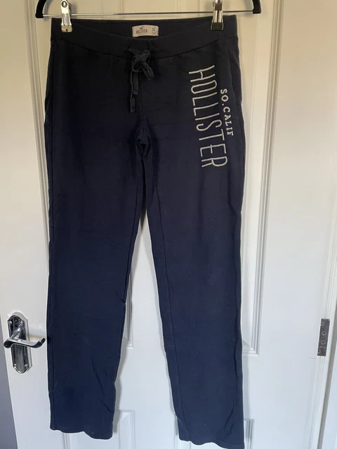 HOLLISTER WOMEN'S NAVY Logo Joggers Size XS £7.00 - PicClick UK