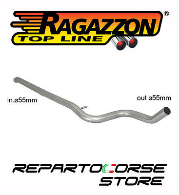 Ragazzon RAGAZZON TUBO CENTRALE NO SILENZIATORE VW GOLF 5 V 2.0 TURBO FSI GTI 147kW 200CV 