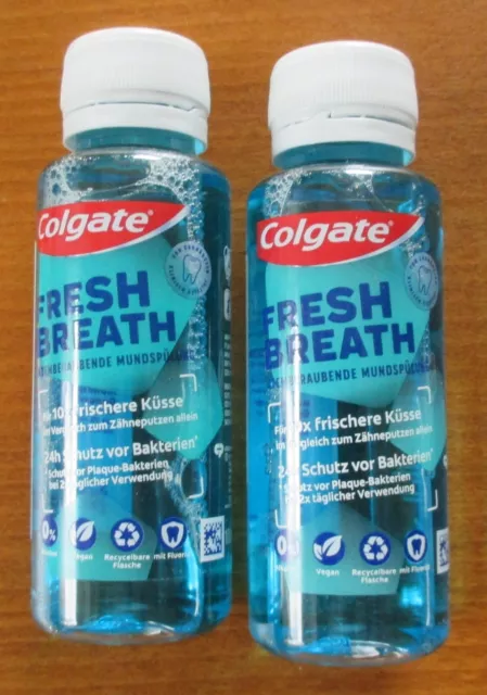 Colgate Fresh Breath Mundspülung  2 x 100 ml  NEU!