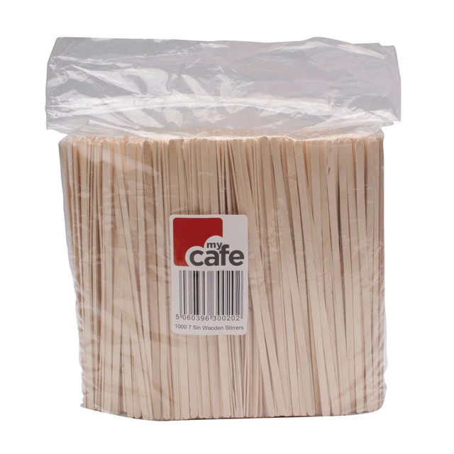Wooden Coffee Stirrers Pack of 1000 EIWS