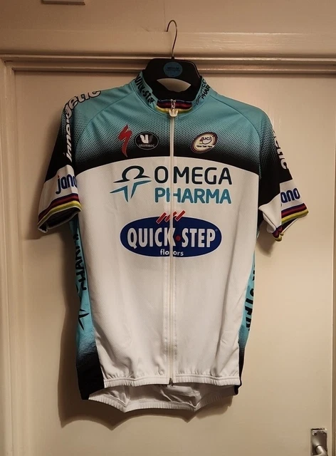 Maglietta Omega Pharma Quickstep Boonen 4XL nuova con etichette