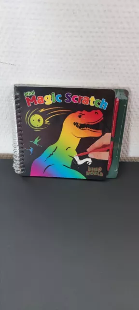 Depesche DEPESCHE Dino World Mini Magic Scratch Kratzblock / Buch