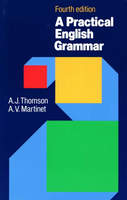 Oxford A PRACTICAL ENGLISH GRAMMAR Fourth Edition | Thomson Martinet @NEW BOOK@