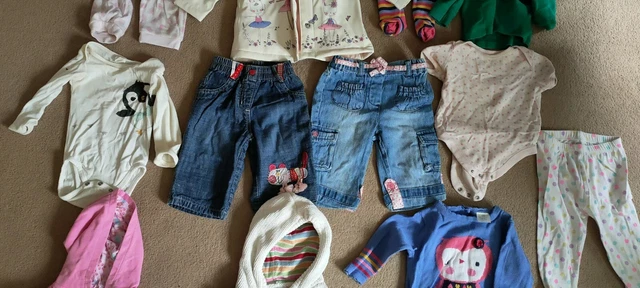 Baby girl clothes 3-6 months 18 item Bundle. Next, mother care or brands. 4
