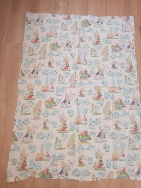 230324 Vintage drap plat enfant Astérix 108*152cm ancien (no couette couverture)