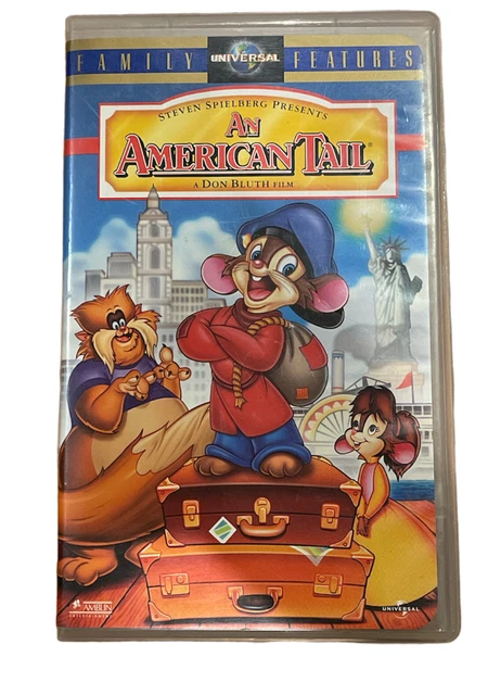 AN AMERICAN TAIL (VHS, 1998) Movie Clear Clamshell Steven Spielberg £3.
