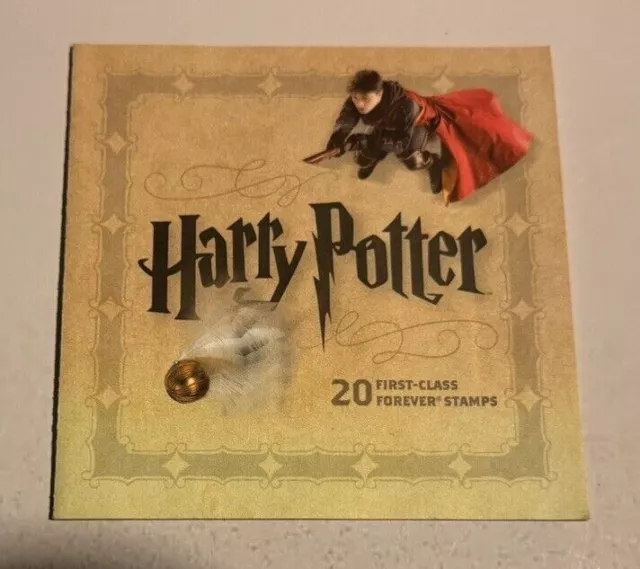 NEW Harry Potter 20 First Class Forever Stamps Booklet USPS Characters 2013