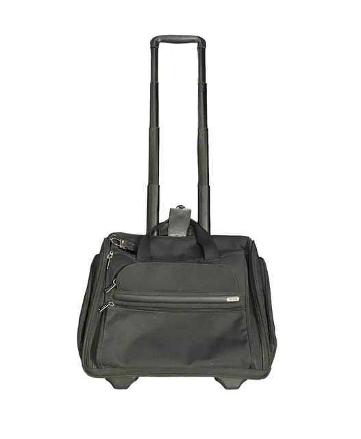Tumi Deluxe 2 Wheeled Laptop Case Brief Computer Bag 22051D4 Rolling Briefcase
