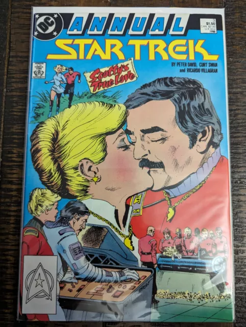 Star Trek Annual #3 (1988) - "Scotty's True Love"; DC Comics
