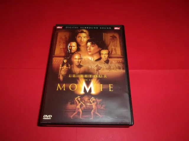 DVD ,"LE RETOUR DE LA MOMIE",rachel weisz,brendan fraser,dwayne johnson,(3102)!
