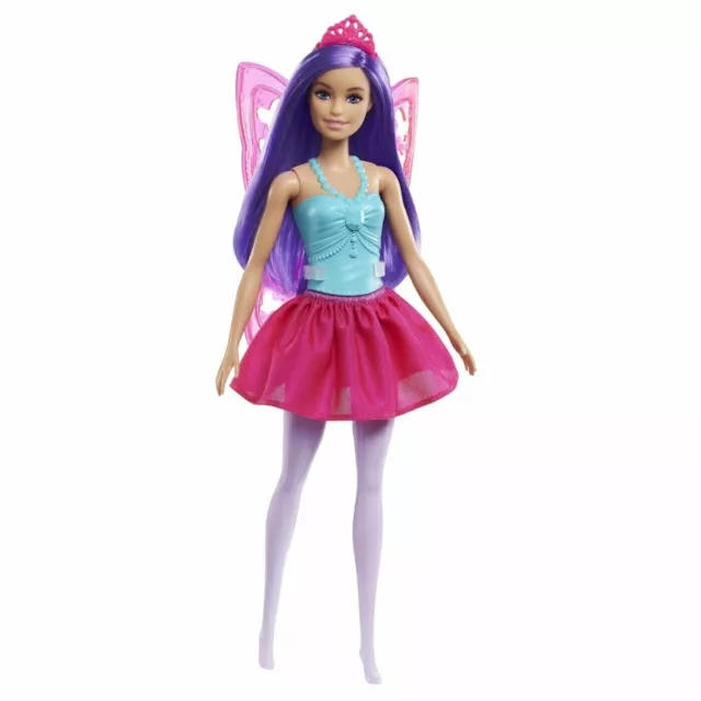 Barbie Dreamtopia Fairy Fairytale Purple Hair  Doll New