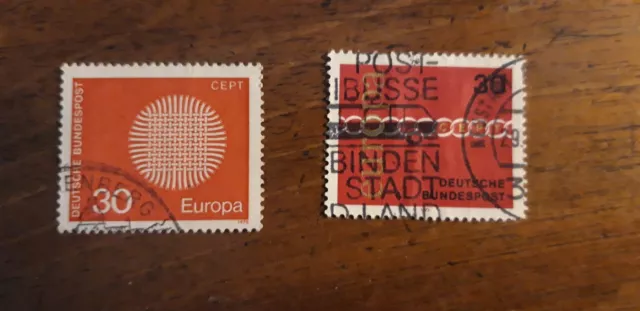 Timbres Allemagne stamps Germany 1970/1971/1972/1974/1975/1976/1977/1979 3