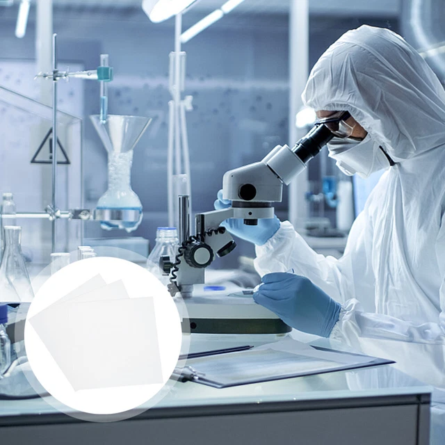 20 fogli olio di carta biologica test carta filtro esperimento carta foglio grande