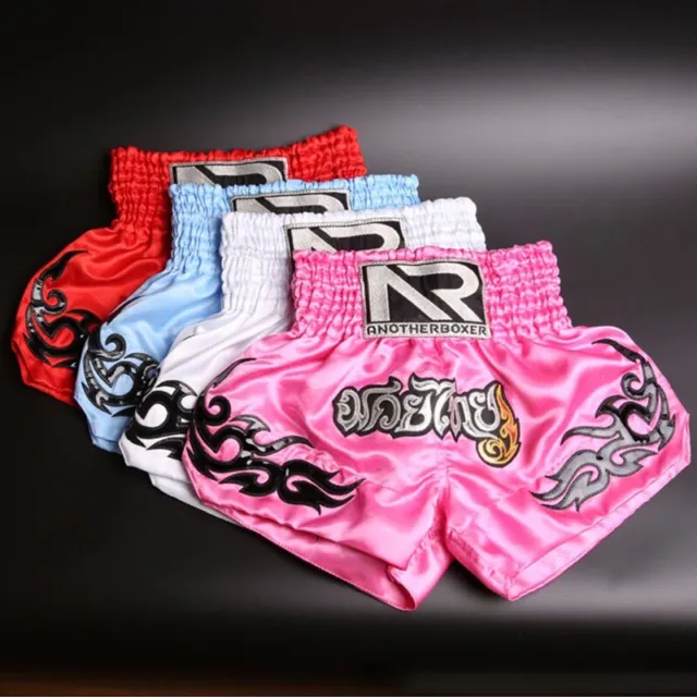 Nouveau short de boxe thaïlandaise entraînement femmes Muay Thai boîte respir