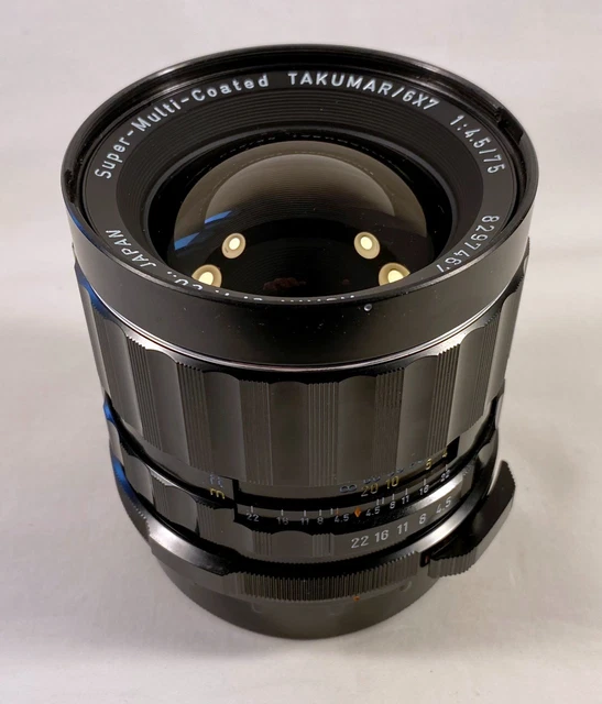 PENTAX SUPER-MULTI-COATED TAKUMAR 6x7 75mm f/4.5 $295.00 - PicClick AU