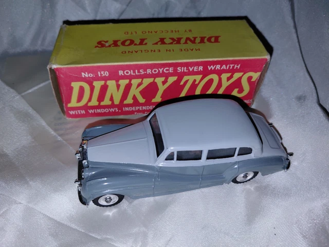 Dinky Toys France – Rolls Royce Silver Wraith – Boîte D’origine – échelle 1/43 – Ancien