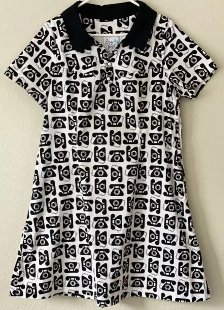 BEA & DOT By MODCLOTH Lined Retro Telephone You Called It Dress Wms Sz 2XL EUC