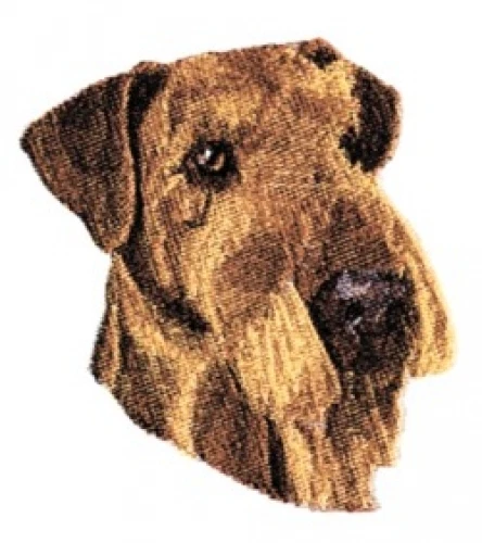 Embroidered Ladies T-Shirt - Airedale Terrier BT4551