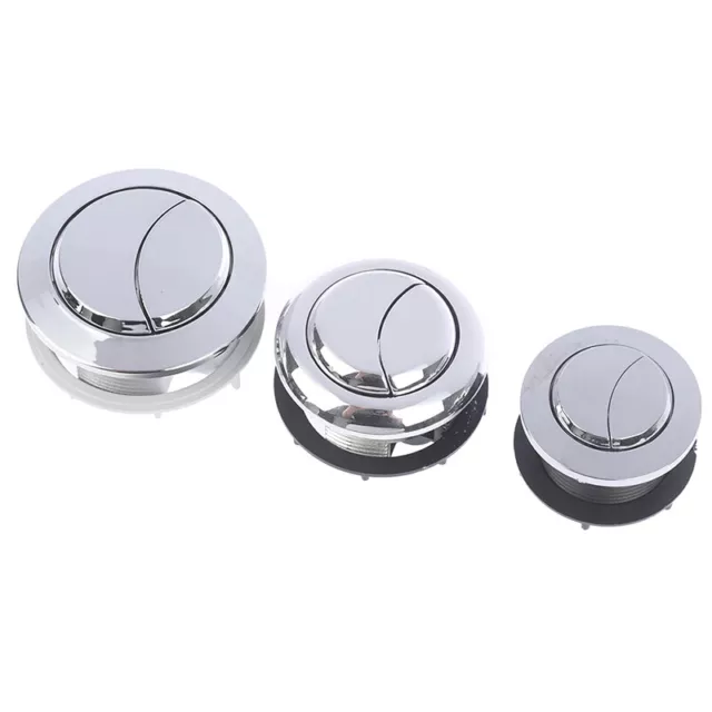 1pc Dual Flush Toilet Tank Button Round Shape Toilet Push Dual Flush ButtonsYJN