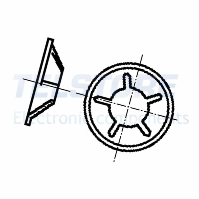 100pcs 1292889 Rondella seger acciaio elastico 5mm BN 833 1292889 100pcs 1292889 Rondella seger acciaio elastico 5mm BN 833 1292889