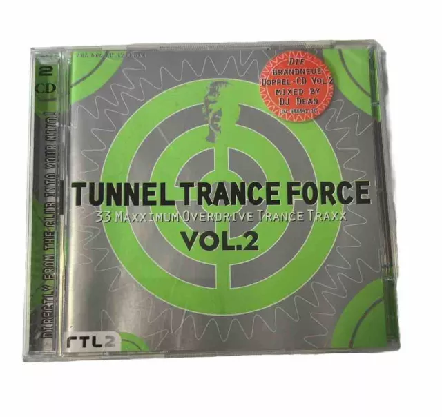 2CD TUNNEL TRANCE FORCE VOL. 2 By DJ DEAN, RTL 2