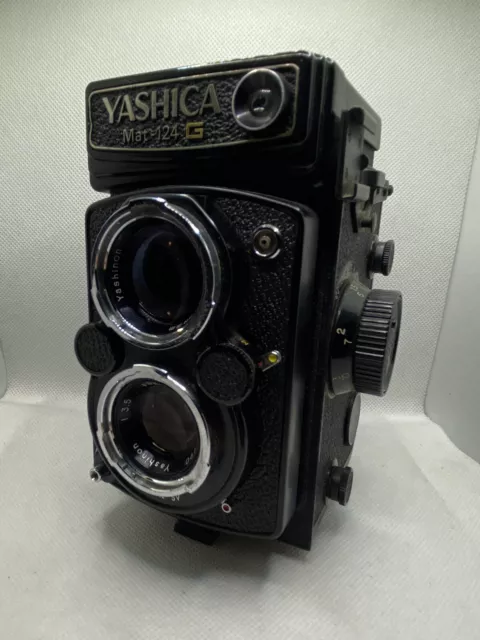 Yashica MAT 124G biottica obiettivo