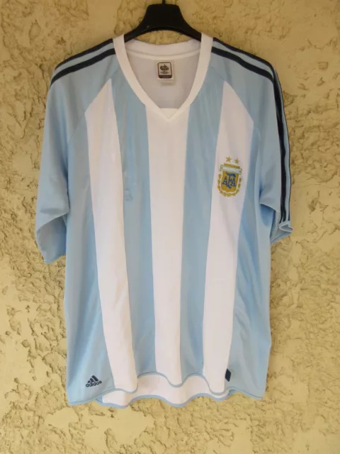 Maillot ARGENTINE ARGENTINA Adidas World Cup 2006 supporter shirt jersey AFA L