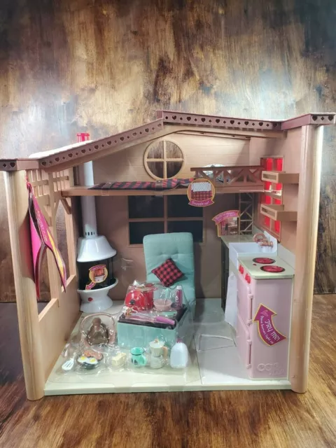 Our Generation Cozy Cabin Dollhouse Playset for 18" Dolls