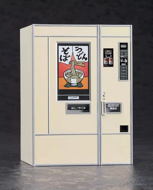 MÁQUINA EXPENDEDORA RETRO 1/12 kit modelo plástico Udon Soba exhibición ...