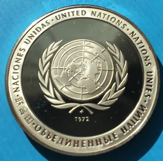 Sterling Silver Proof U.n. Medal - Economic Commission For Europe - *27156697 🌈