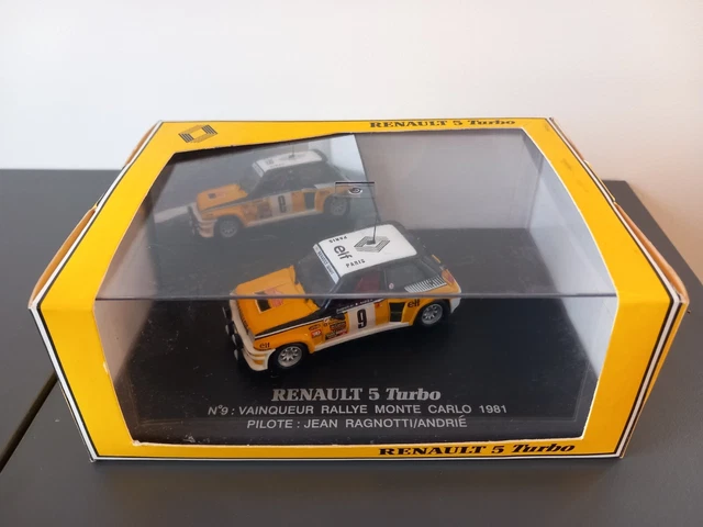 Renault 5 Turbo Winner Rallye Monte Carlo 1981 Ragnotti au 1/43 U