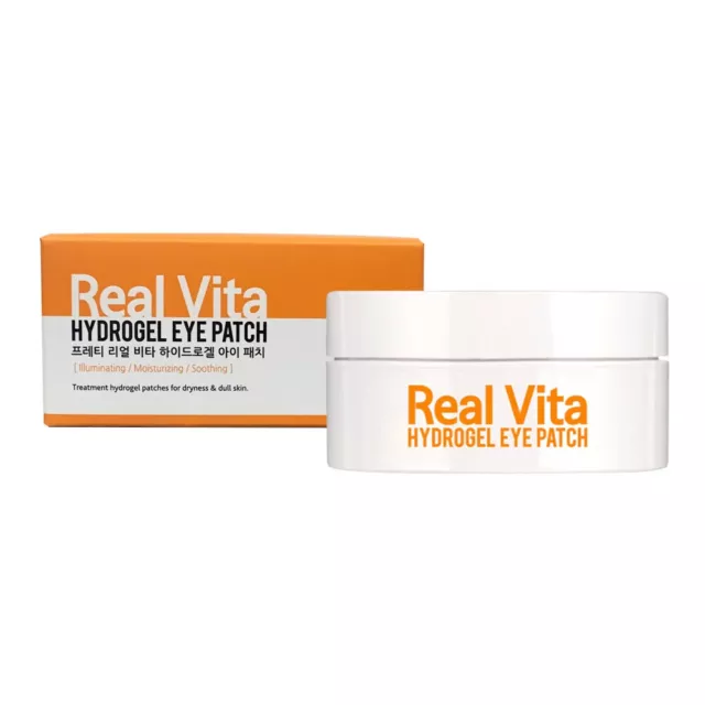 [Prreti] Véritable Vita Hydrogel Hydratante Eye Patch Mask 60patches/1box Corée