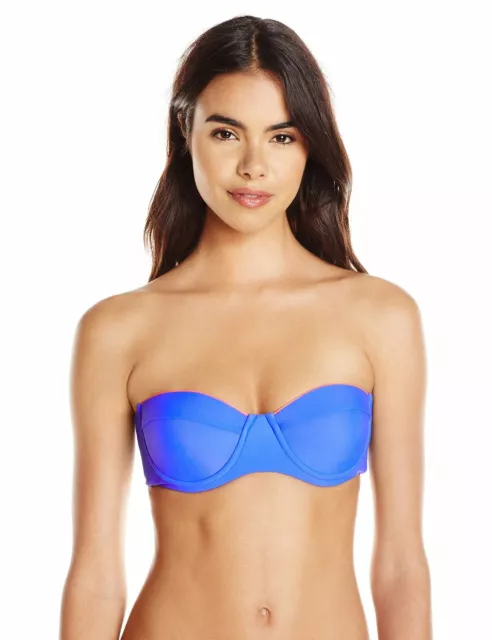 Zinke Women's Taylor Underwire Bikini Top, Medium, Ultramarine Blue