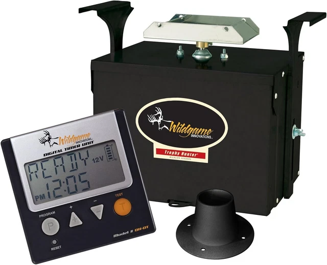 WILDGAME INNOVATIONS 12V Digital Deer Feeder Kit Power Control Unit TH