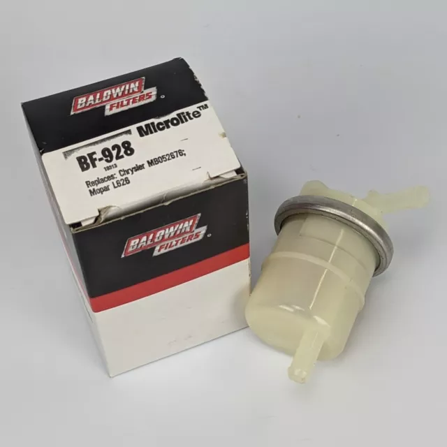 Baldwin BF-928 In-Line Fuel Filter Element - MB052676 L626 H269WK 8-94207-910-1