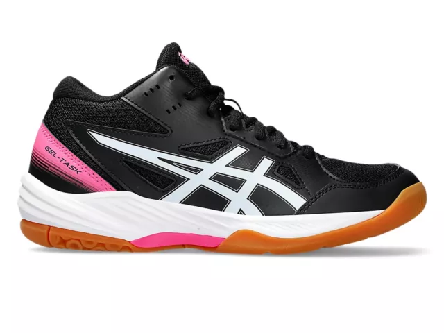 Asics Scarpe Pallavolo Donna  1072A081 001  W Gel Task Mt 3 Black/White