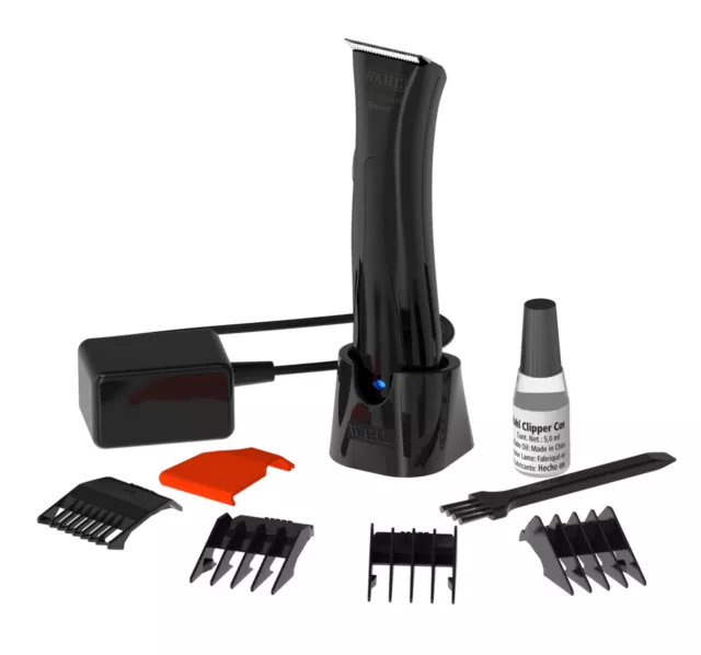 Wahl Beret Stealth Red Batería Konturenhaarschneidemaschine Trimmer 0,4-11MM