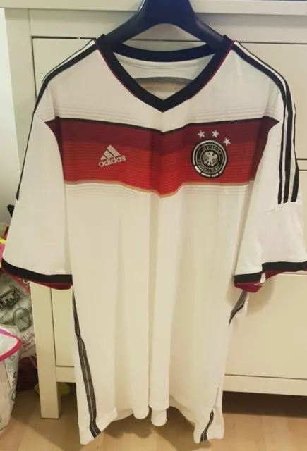 2014 World Cup Adidas Germany shirt XXL/ 2xl supreme Class vintage⚽🇩🇪