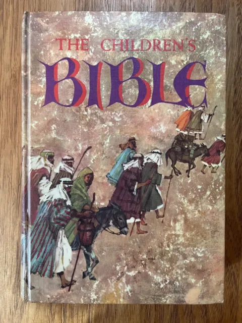 The Children's Bible 1965 Colour Illustrations Old & New Testament golden press