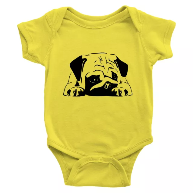 Cute Napping Puppy Sleeping Dog Baby Bodysuit One Pieces Romper Dog Lover gift 3