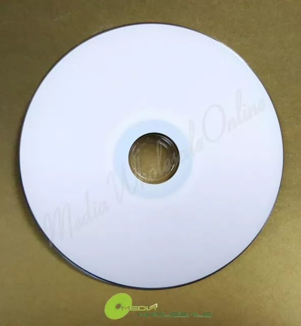 HP Blank DVD-R White Inkjet Print 4.7GB 16X Media Disc / LOT = 50 TO 1800 Discs 2