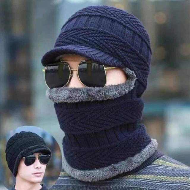 Gorros Gorras De Invierno Para Hombre Sombrero El Frio Bufanda De Moda 2022