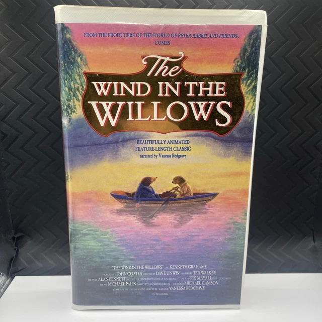 THE WIND IN the Willows VHS Animated Family Classic Vanessa Redgrave ...