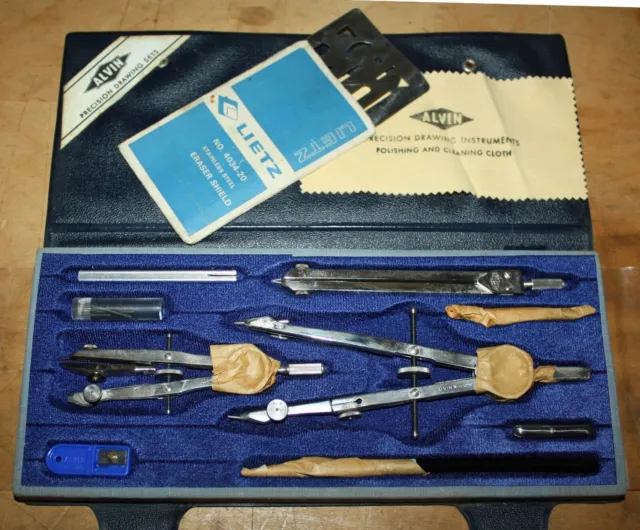 Alvin Precision Drawing Drafting Set - New Old Stock