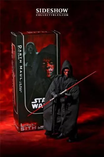 Sideshow Star Wars Darth Maul Inclusive 1/6 12" Action Figure 2006 Brand New *Us