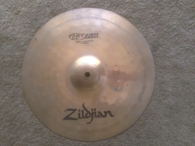 Used Zildjian Amir 14"/36cm zbt plus cymbal medium hihat bottom