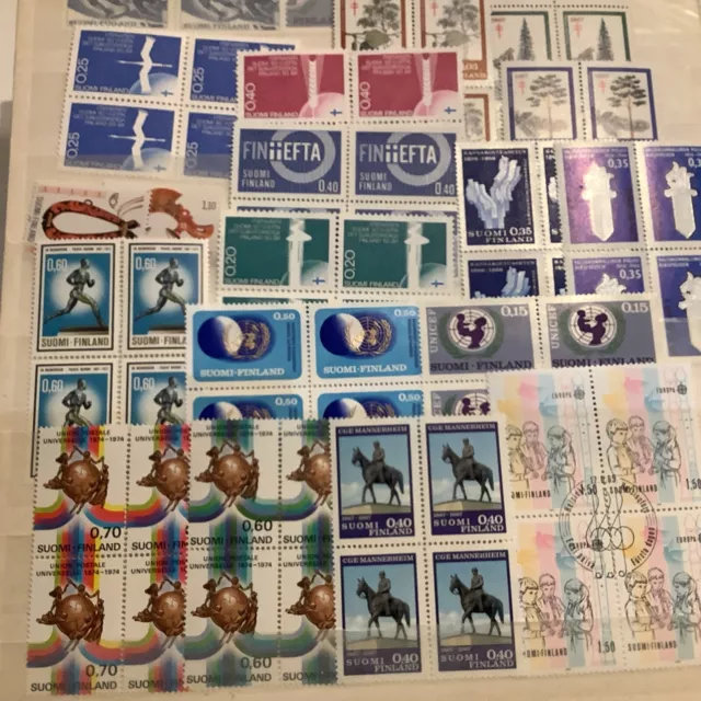 FINLAND STAMPS In A Job Lot