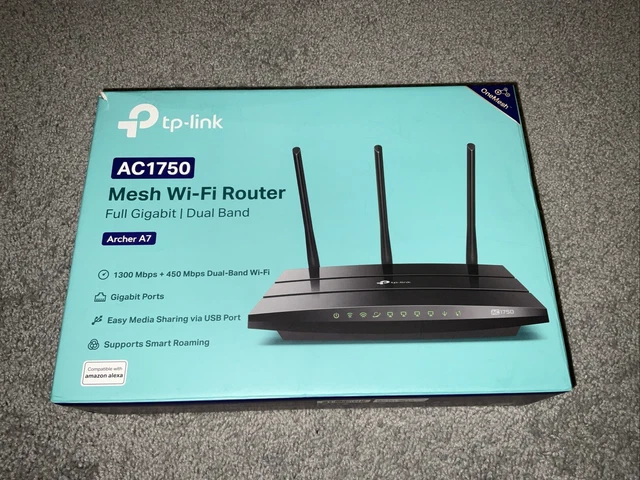 TP-Link Archer A7 V5 DD-WRT AC1750 Wireless Dual-Band Gigabit Router VPN